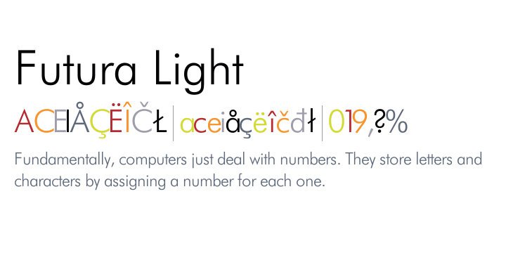 Futura Light Font Download For Mac